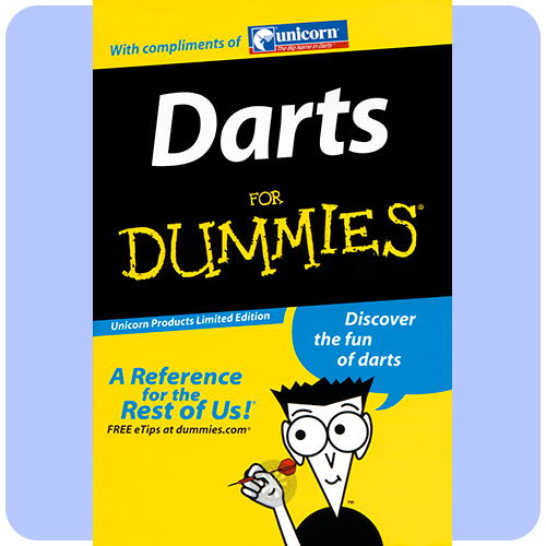 unicorn-darts-for-dummies-boek-dartspaleis